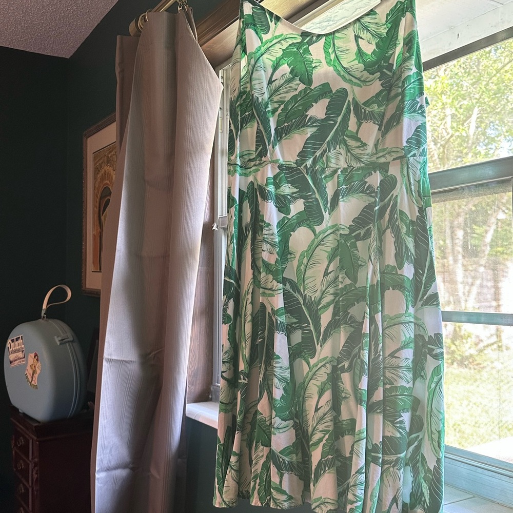 Palm frond sundress🌴🌴🌴